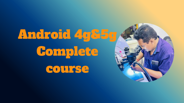Android 4g & 5g Complete Course